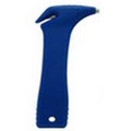 Glass Breaker/Seat Belt Cutter - Emergency Car Safety Tool - Blue